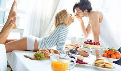 Foods that increase male effectiveness