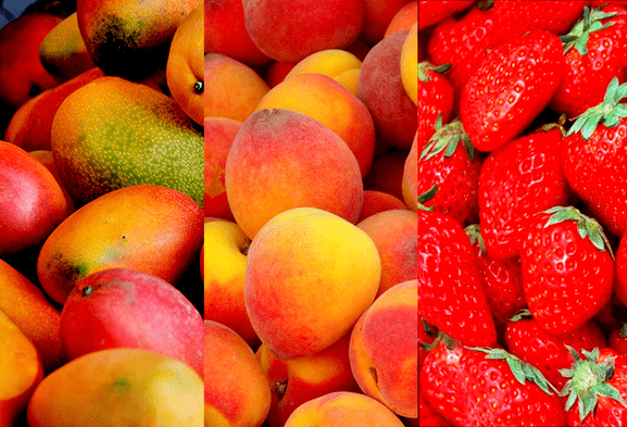Mango, peach effect