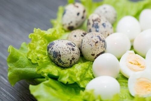 The efficacy of quail eggs