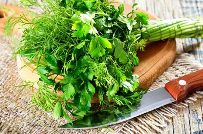Parsley helps increase male strength
